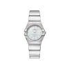 Hot Constellation Supernova hvit perlemor 25 mm Klokker Med Diamanter | Til Henne
