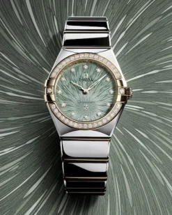 Sale Constellation Supernova grønn 28 mm Til Henne | Klokker Med Diamanter
