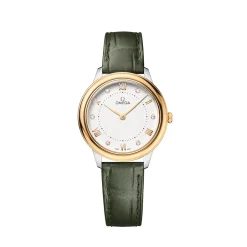 Clearance De Ville Prestige sølv 30 mm Two Tone Klokker | Til Henne
