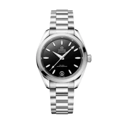 Online Seamaster Aqua Terra sort 34 mm Til Henne