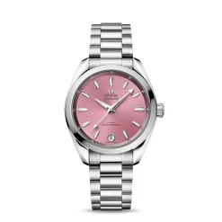 Sale Seamaster Aqua Terra Shades 34 mm rosa Til Henne