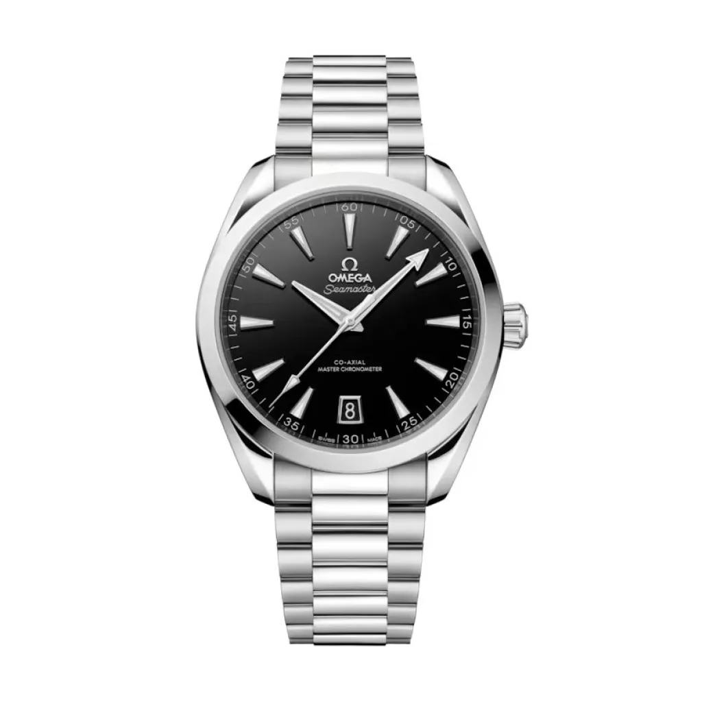 Sale Seamaster Aqua Terra sort 41 mm Til Han
