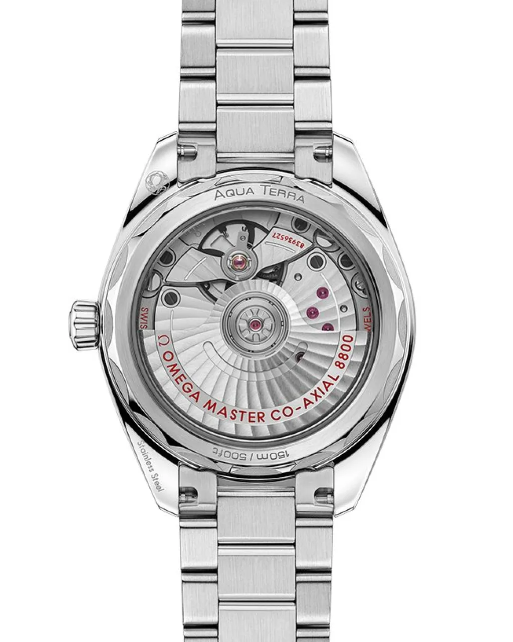 Hot Seamaster Aqua Terra Shades 34 mm blå Til Henne
