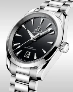 Fashion Seamaster Aqua Terra sort 38 mm Dressklokker | Til Han