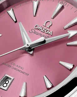 Outlet Seamaster Aqua Terra Shades Pink 38 mm Til Henne