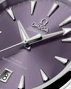 Hot Seamaster Aqua Terra Shades Lavender 38 mm Til Henne