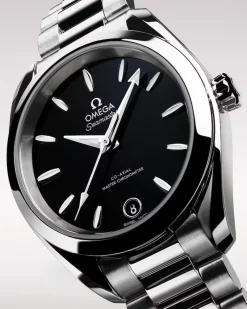 Online Seamaster Aqua Terra sort 34 mm Til Henne