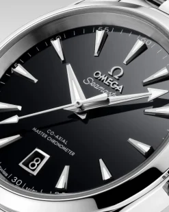 Fashion Seamaster Aqua Terra sort 38 mm Dressklokker | Til Han