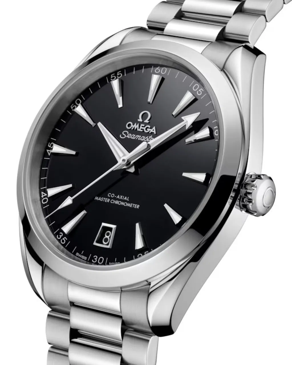 Sale Seamaster Aqua Terra sort 41 mm Til Han