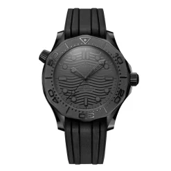 Fashion Seamaster Diver 300 m 43,5 mm Black Black Dykkerklokker | Til Han