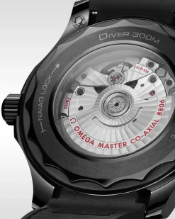Fashion Seamaster Diver 300 m 43,5 mm Black Black Dykkerklokker | Til Han