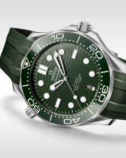 Fashion Seamaster Diver 300 m 42 mm grønn Dykkerklokker | Til Han