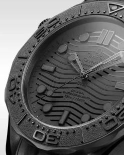 Fashion Seamaster Diver 300 m 43,5 mm Black Black Dykkerklokker | Til Han