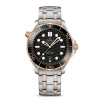 Sale Seamaster Diver 300m Sedna gull 42 mm Dykkerklokker | Two Tone Klokker