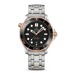 Sale Seamaster Diver 300m Sedna gull 42 mm Dykkerklokker | Two Tone Klokker