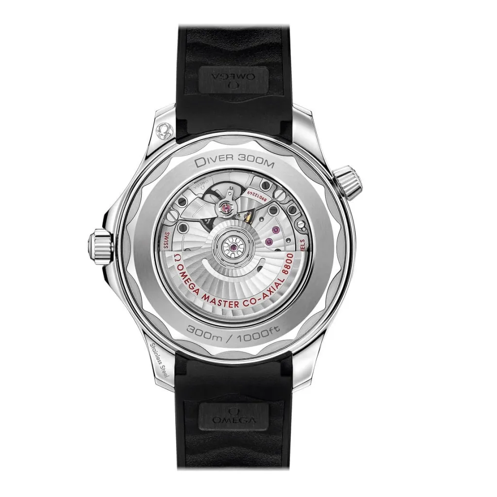 Discount Seamaster Diver 300m svart 42 mm Dykkerklokker | Til Han