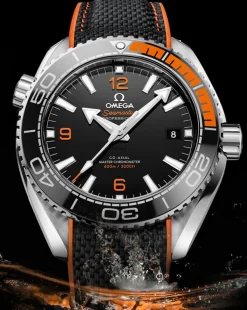 New Seamaster Planet Ocean 600m 43,5 mm gummirem Dykkerklokker | Til Han