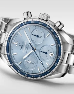 Best Speedmaster 38 blå skive 38 mm Til Han