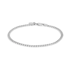 Best Panserarmbånd i rhodinert sølv 19 cm Til Menn | Armbånd