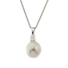 Best Perleanheng med 0,10 ct. diamant Halssmykker