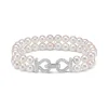 Outlet Perlearmbånd med diamanter 0,73 ct Armbånd