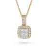 Hot Princess cut anheng 0,65 ct Halssmykker