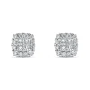 Best Princess cut diamantørepynt 0,50 ct Ørepynt