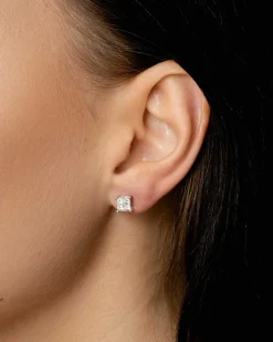 Best Princess cut diamantørepynt 0,56ct Ørepynt