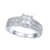 Discount Princess cut diamantring 0,55 ct Ringer