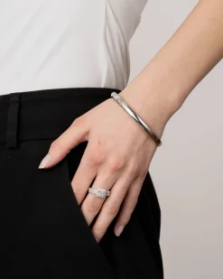 Sale Princess cut diamantring 1,10 ct Ringer