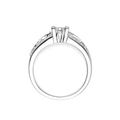Discount Princess cut diamantring 0,55 ct Ringer