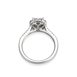 Sale Princess cut diamantring 0,75 ct Ringer