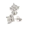Clearance Princess cut ørepynt 1,00ct Ørepynt