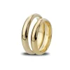 Online Promise giftering gult gull 3,5 mm buet/komfort Ringer