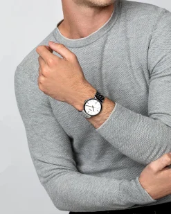 Hot Florence Classic hvit 38 mm stål Til Han
