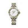 Discount Tango 30 mm 8 diamanter Klokker Med Diamanter | Two Tone Klokker