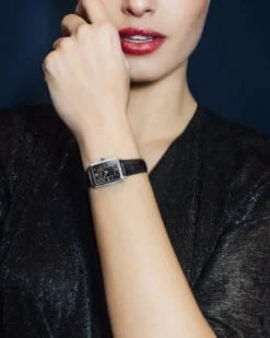 Discount Toccata Lady svart med diamanter Klokker Med Diamanter | Til Henne