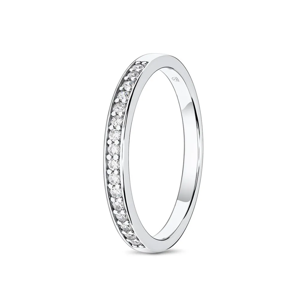 Discount Rekkering med cubic zirkonia Ringer
