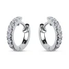 New Øreringer i sølv med cubic zirkonia Ørepynt