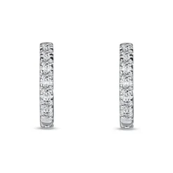New Øreringer i sølv med cubic zirkonia Ørepynt