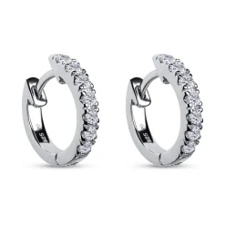New Øreringer i sølv med cubic zirkonia Ørepynt