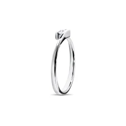 Best Ring i hvitt gull med diamanter 0,06 ct Ringer
