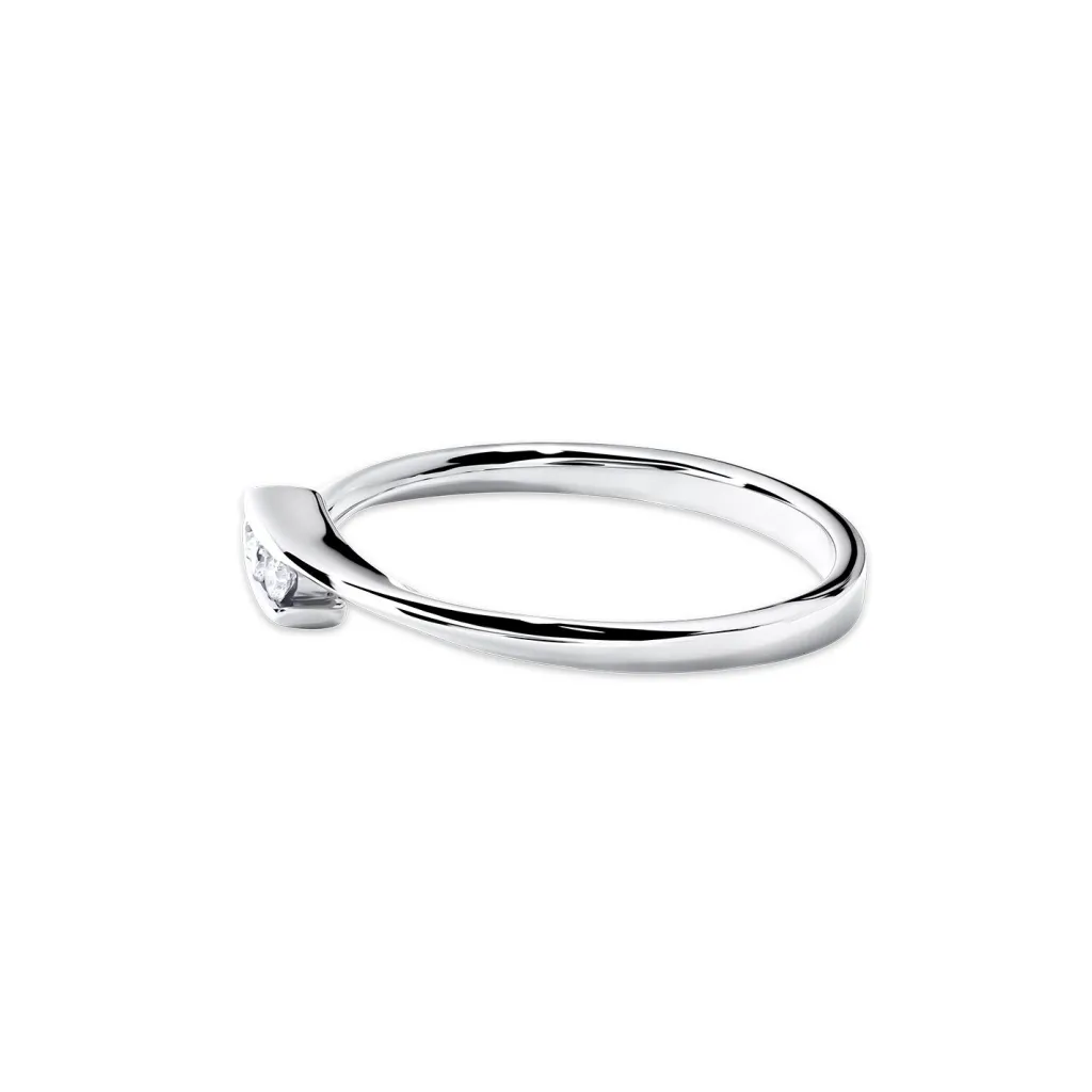Best Ring i hvitt gull med diamanter 0,06 ct Ringer