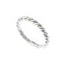 Discount Ring i hvitt gull vridd design Ringer
