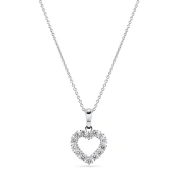 Clearance Romance diamantanheng 0,70ct Halssmykker