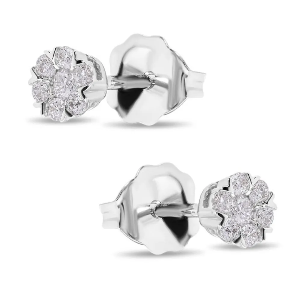 Best Rosett diamantørepynt 0,16 ct Ørepynt
