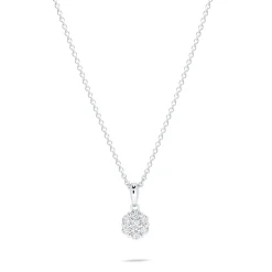 Online Rosettanheng 0,20 carat Halssmykker