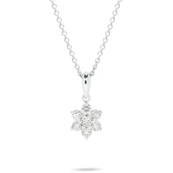 Best Rosettanheng med diamanter 0,32 ct Halssmykker