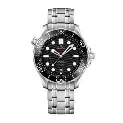 Sale Seamaster Diver 300m Co-Axial Master Chronometer 42 mm Black Dykkerklokker | Til Han
