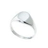 Outlet Signet ring hvitt gull Ringer